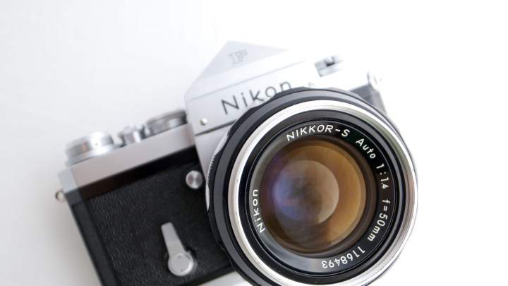 The legendary Nikon F