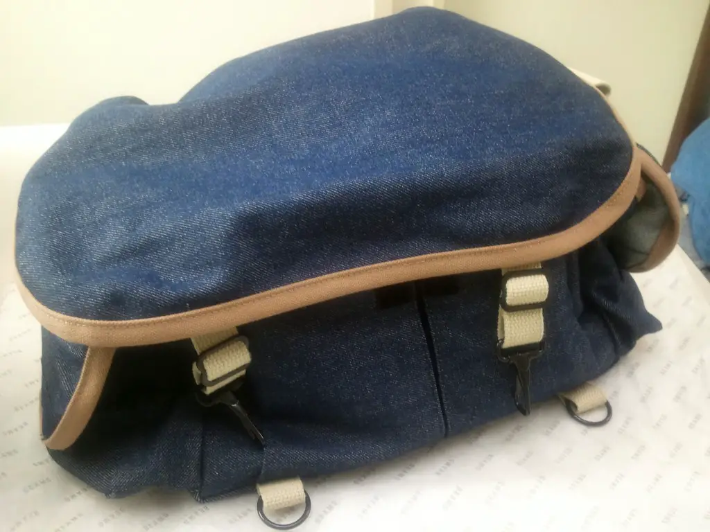 domke denim bag