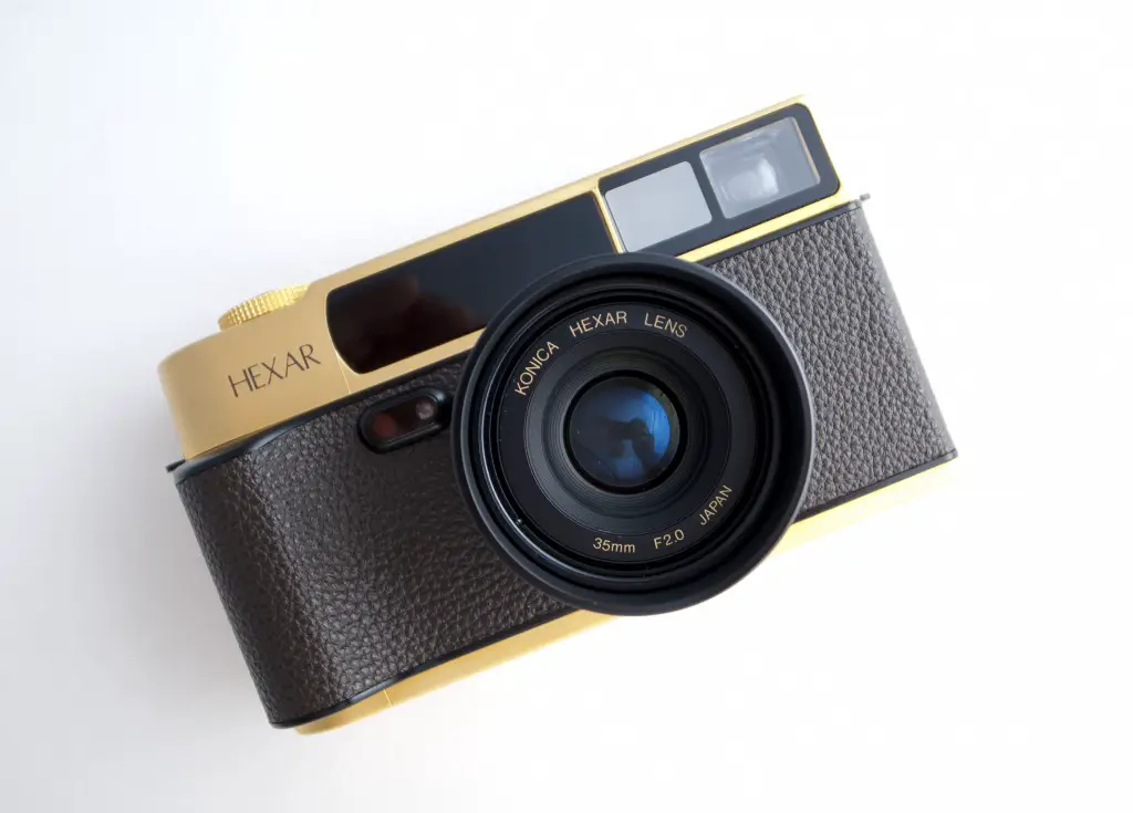Gold camera