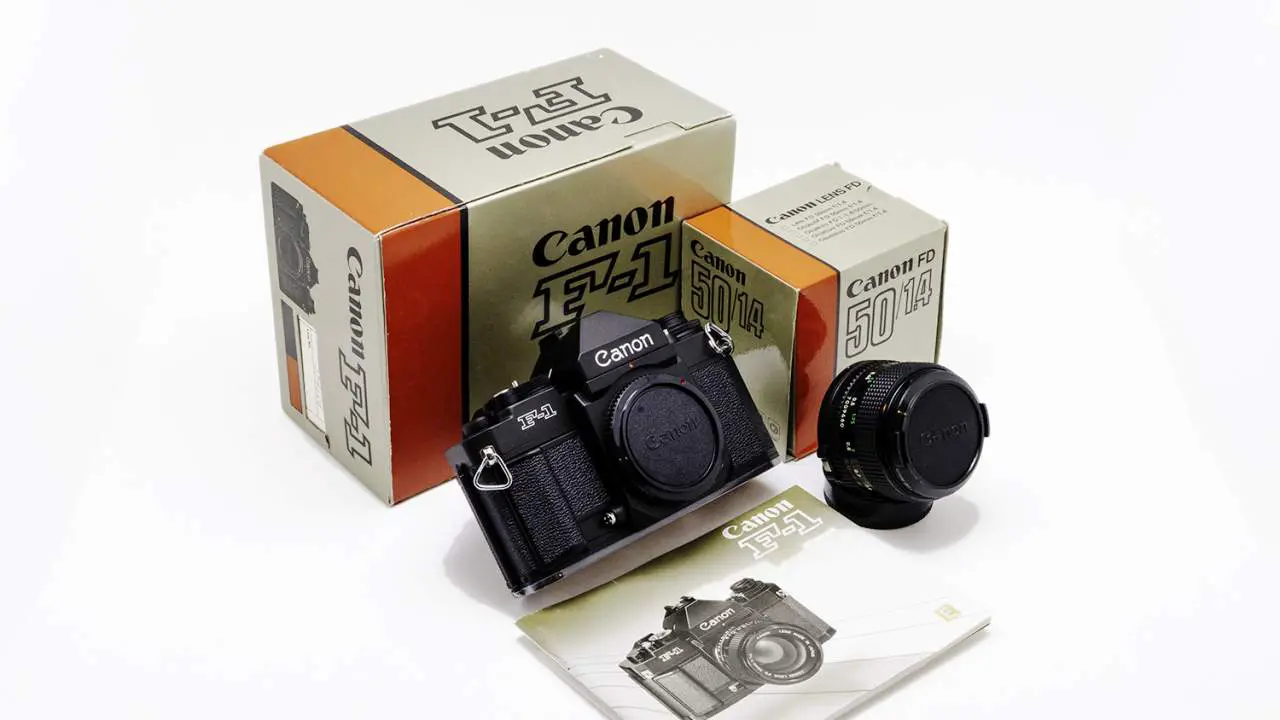 Canon F-1 w/50mm 1.4 FD