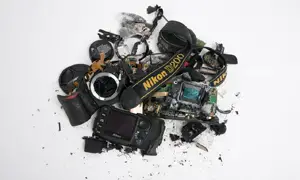 The story of the smashed Nikon