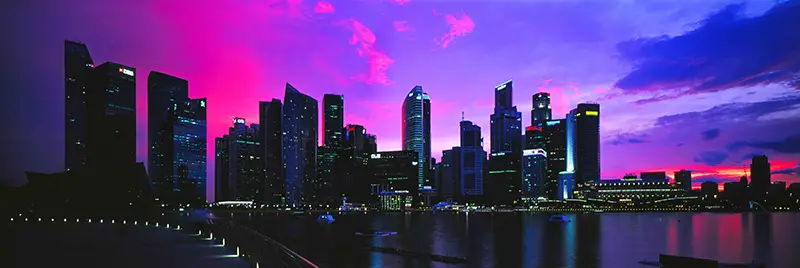 Singapore-Skyline
