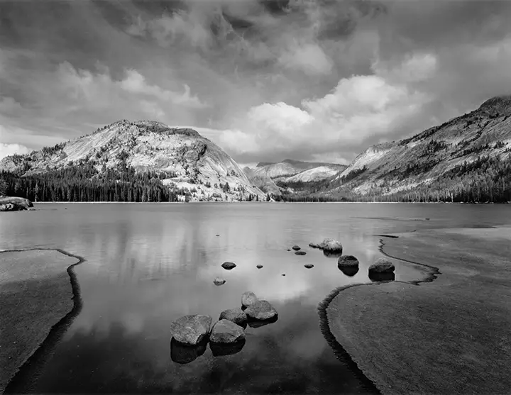 Tenaya Lake, Clouds, Afternoon, Yosemite, California