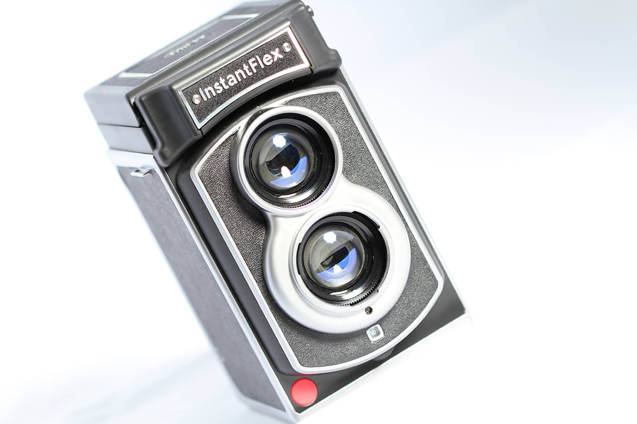 twin lens instant camera