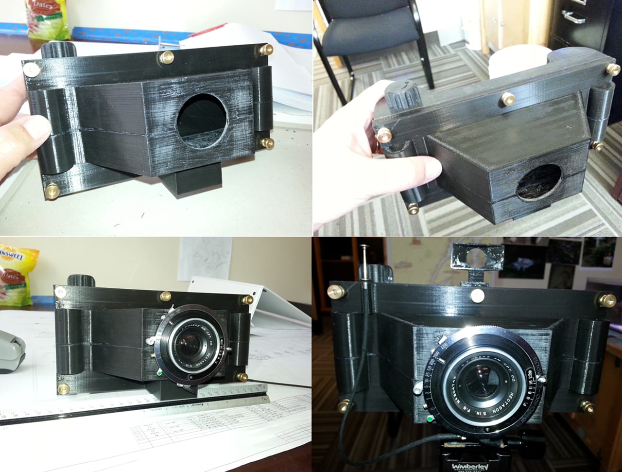Camera Geekery: ￼3D Printed Panoramic 6×14 Camera