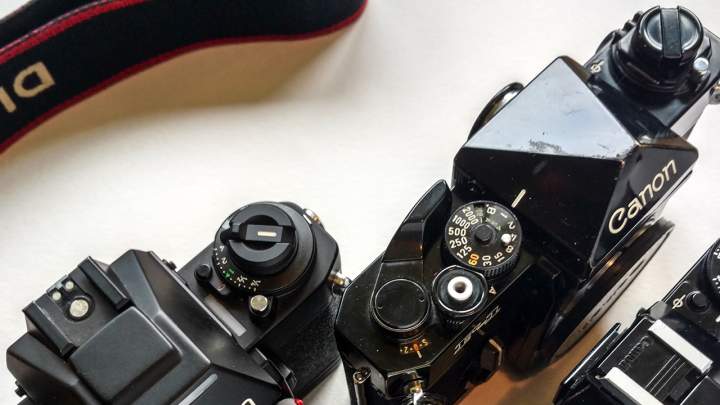 Camera Geekery: Canon 35mm film SLRs compared