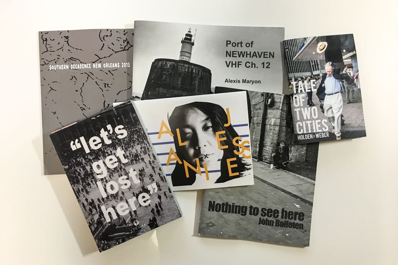 how to make a photo zine size