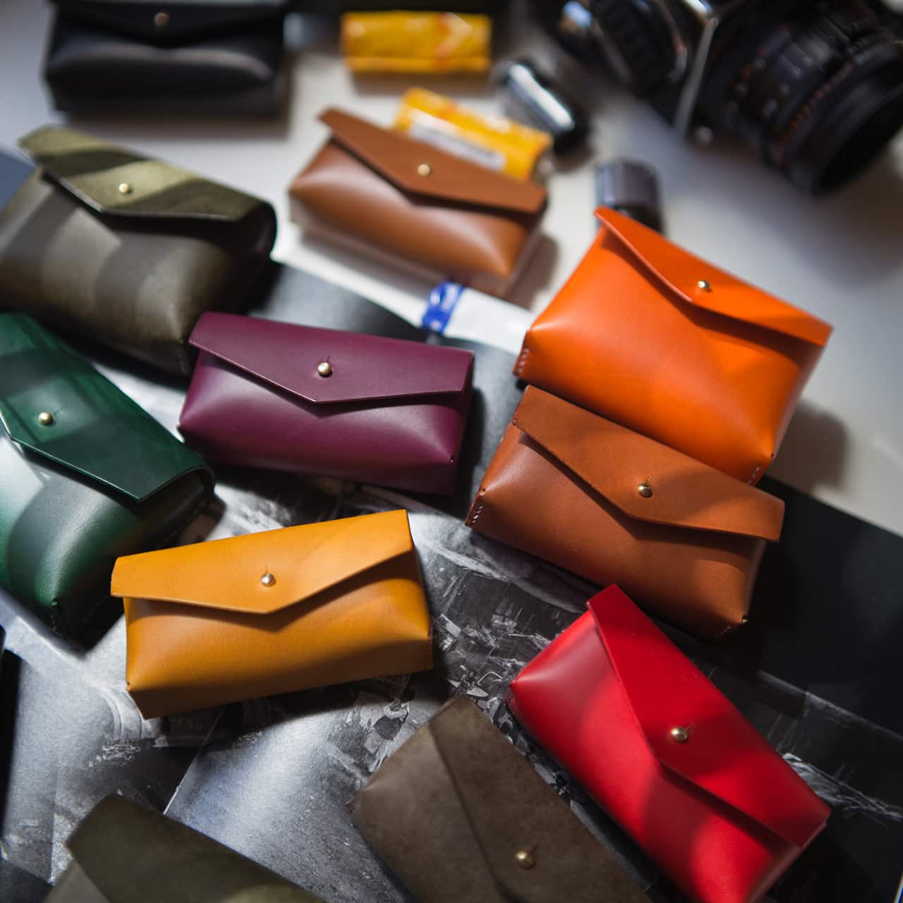 JCH x Mill Leather Film Cases