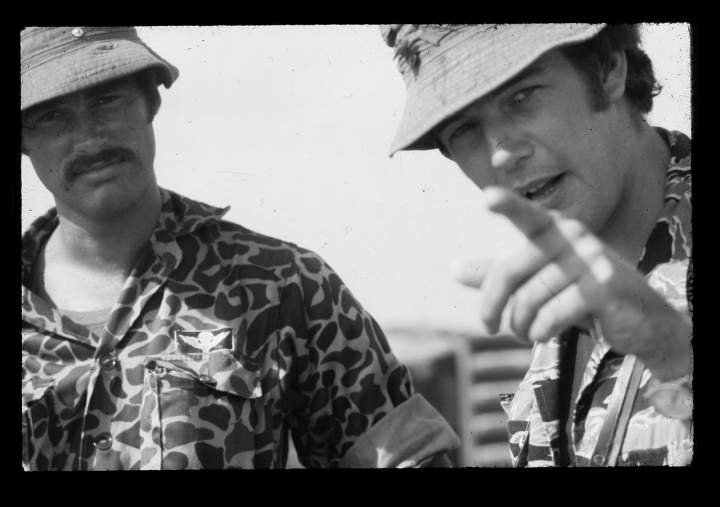 Sean Flynn with Tim Page by Mike Herr Dong Tam 1968
