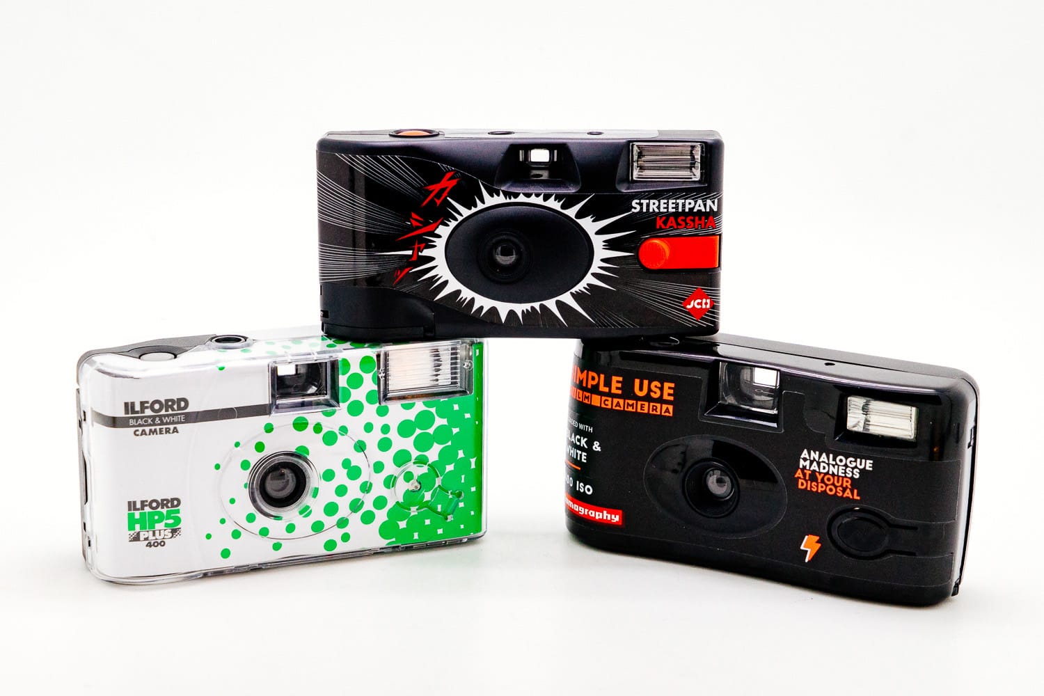B&W Single-use Shootout: JCH vs. Ilford vs. Lomo