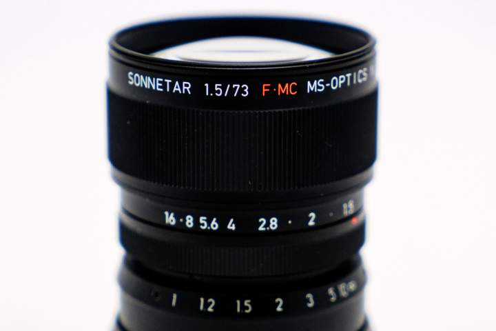 MS Optics Sonnetar 73mm f1.5 FMC