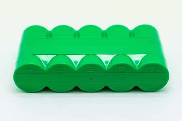 original plastic case for 120 film from japan