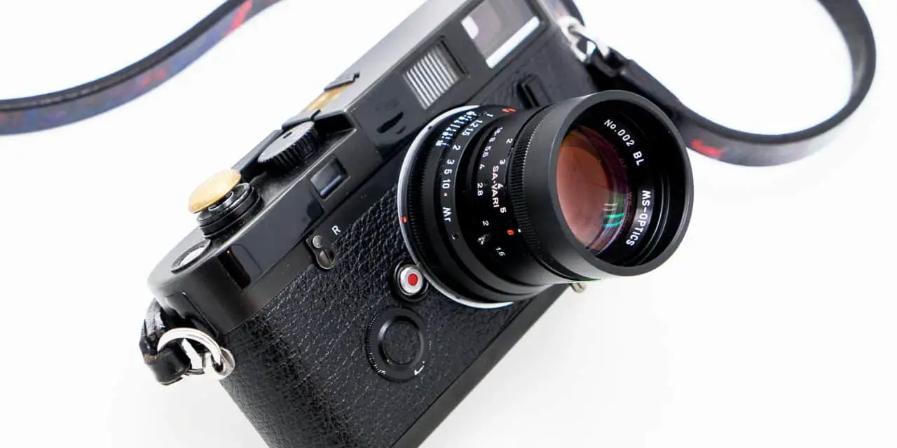 Camera Geekery: MS Optics Vario Prasma 50mm 1.5 M mount