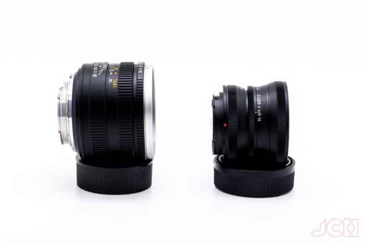 MS Optics ISM 50mm f1 vs. Konica Hexanon 60mm f1.2