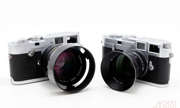 Japanese Speed King Battle: MS Optics ISM 50mm f1 vs. Konica Hexanon 60mm f1.2