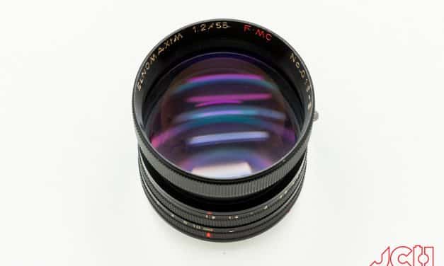 Camera Geekery: MS OPTICS ELNOMAXIM 55MM 1.2 M-MOUNT