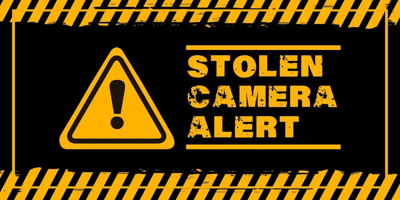 Stolen camera gear, be on the lookout!