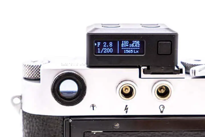 EM-01 Light Meter Photometer Set-top Photography Luminometer Hot Shoe 0.91" #TZT