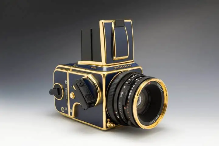 Hasselblad 503CX CF ‘Golden Blue’ 50th Anniversary Camera