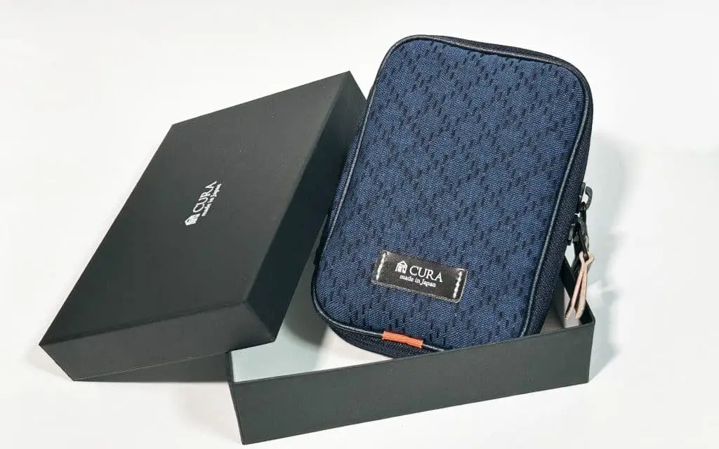 CURA DENIM SASHIKO CLEANING POUCH SET