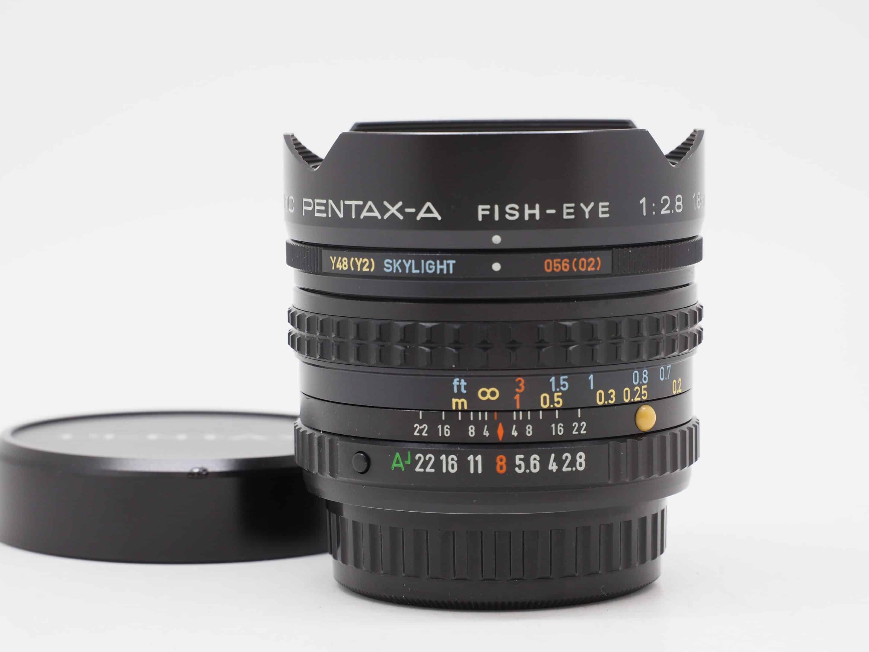 PENTAX SMCP-A fish eye 16/2.8【CLA'D】