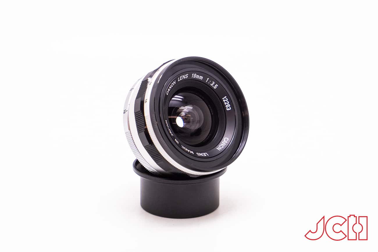 CANON 19mm f/3.5 LTMレンズ ライカ用ファインダーフィルター付 CANON 19mm f/3.5 LTMレンズ ライカ用ファインダーフィルター付