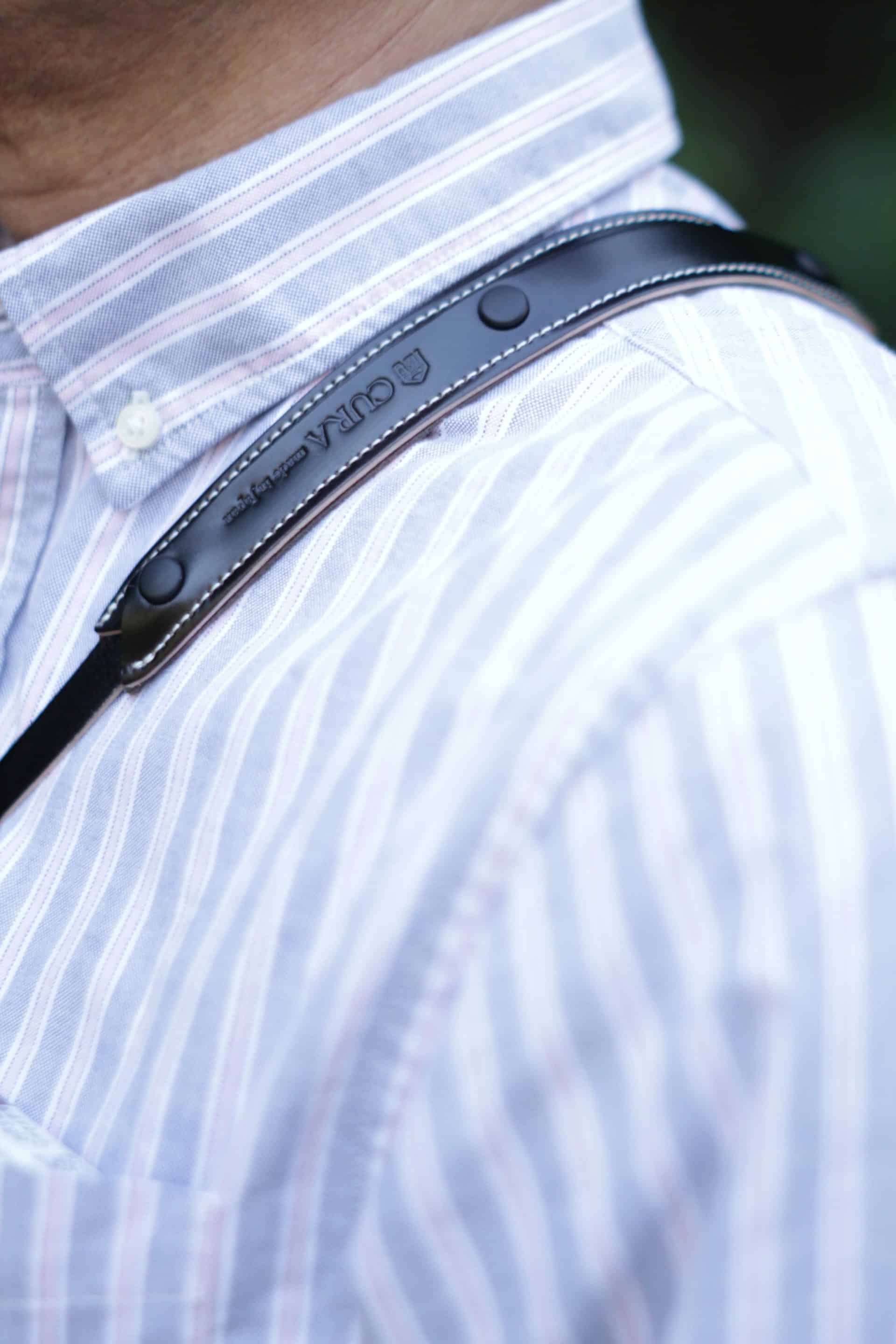 CURA cordovan strap with shoulder pad - Image 2