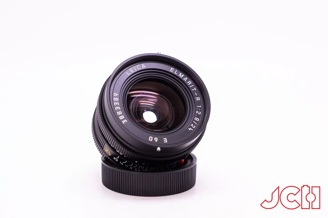 Leica R 24/2.8 elmarit ROM with hood - Japan Camera Hunter