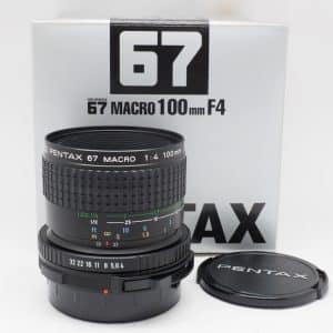 PENTAX SMC PENTAX 67 micro 100/4 with converter