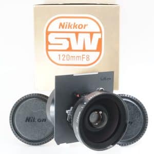Nikon SW Nikkor 120/8S 【CLA'd】