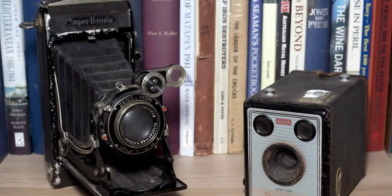 Camera Geekery - Two old cameras, no longer oceans apart