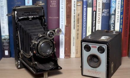 Camera Geekery – Two old cameras, no longer oceans apart