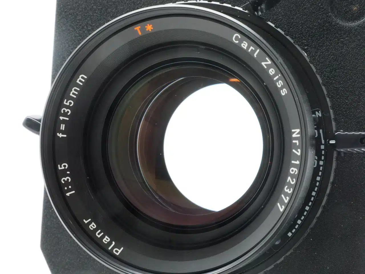 Planar 135mm f/3.5 レンズ Technika CARL ZEISS Planar 135/3.5T＊Vr new model with shutter【CLA'd