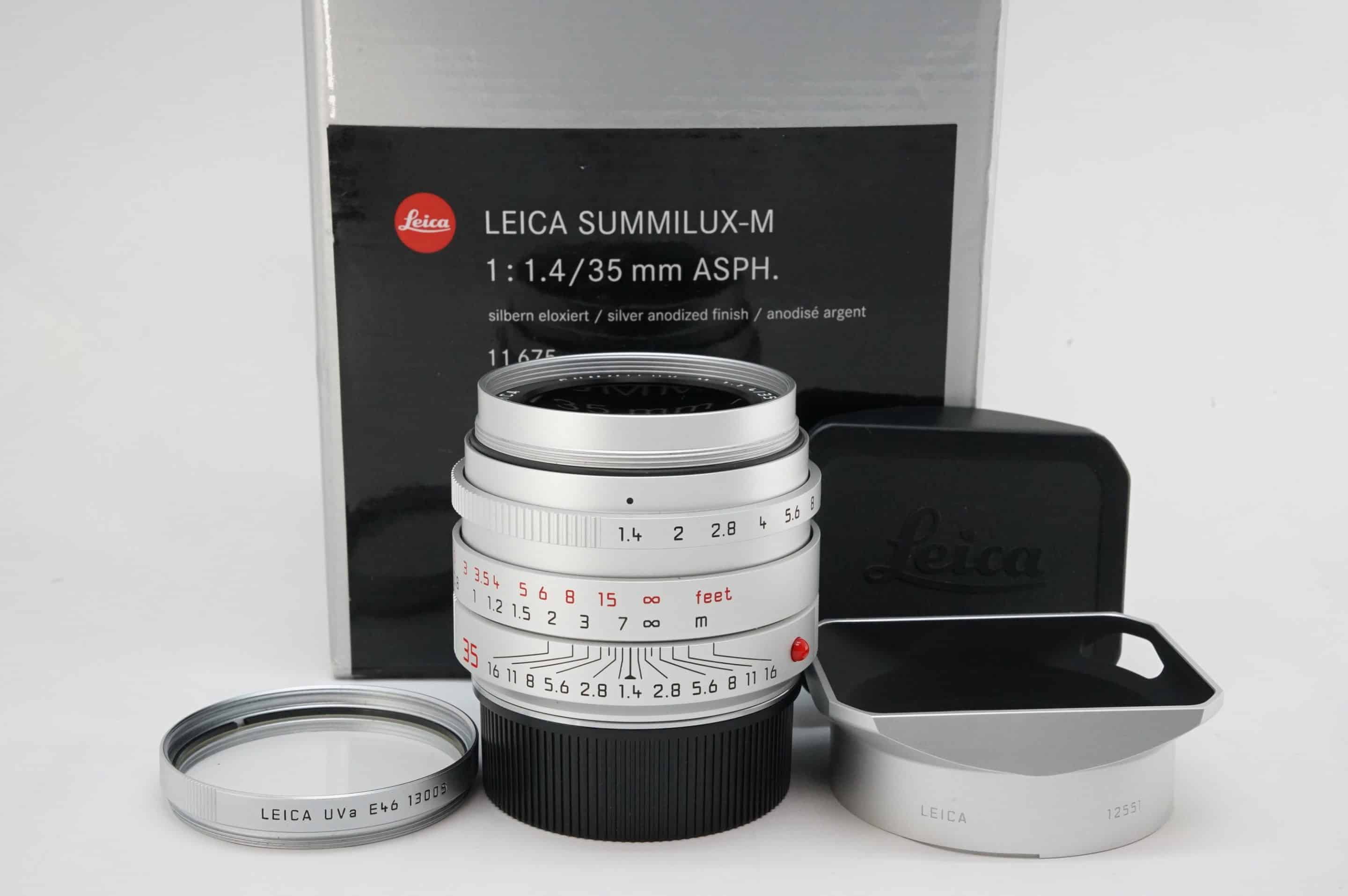 ご予約品　ズミルックス 35mm ASPH. LEICA SUMMILUX ライカ ズミルックスM f1.4/35mm ASPH. ブラック / ライカ