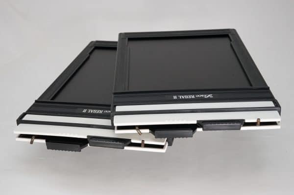 Lisco regal 4x5 cut film holder duplicate set【As new】 - Japan