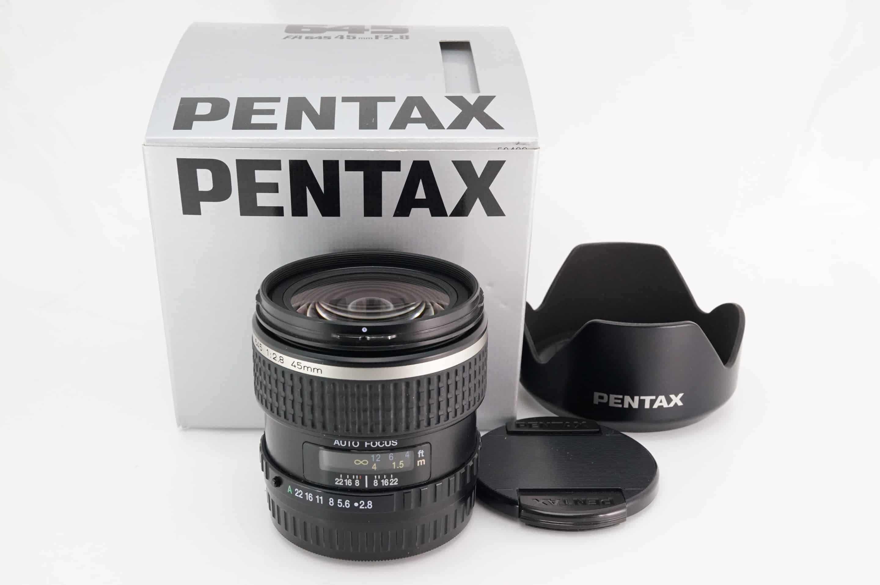 PENTAX FA 645 45mm f/2.8 レンズ smc PENTAX-FA645 45mm F2.8 - Ricoh