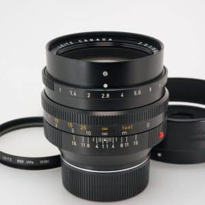 Leica Noctilux 50/1.0 CND #12539 with hood