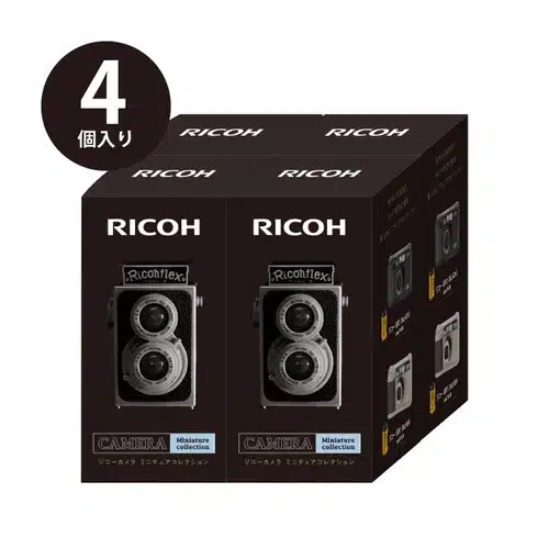 DOWNPAYMENT for RICOH Camera Miniature Collection Box of 4