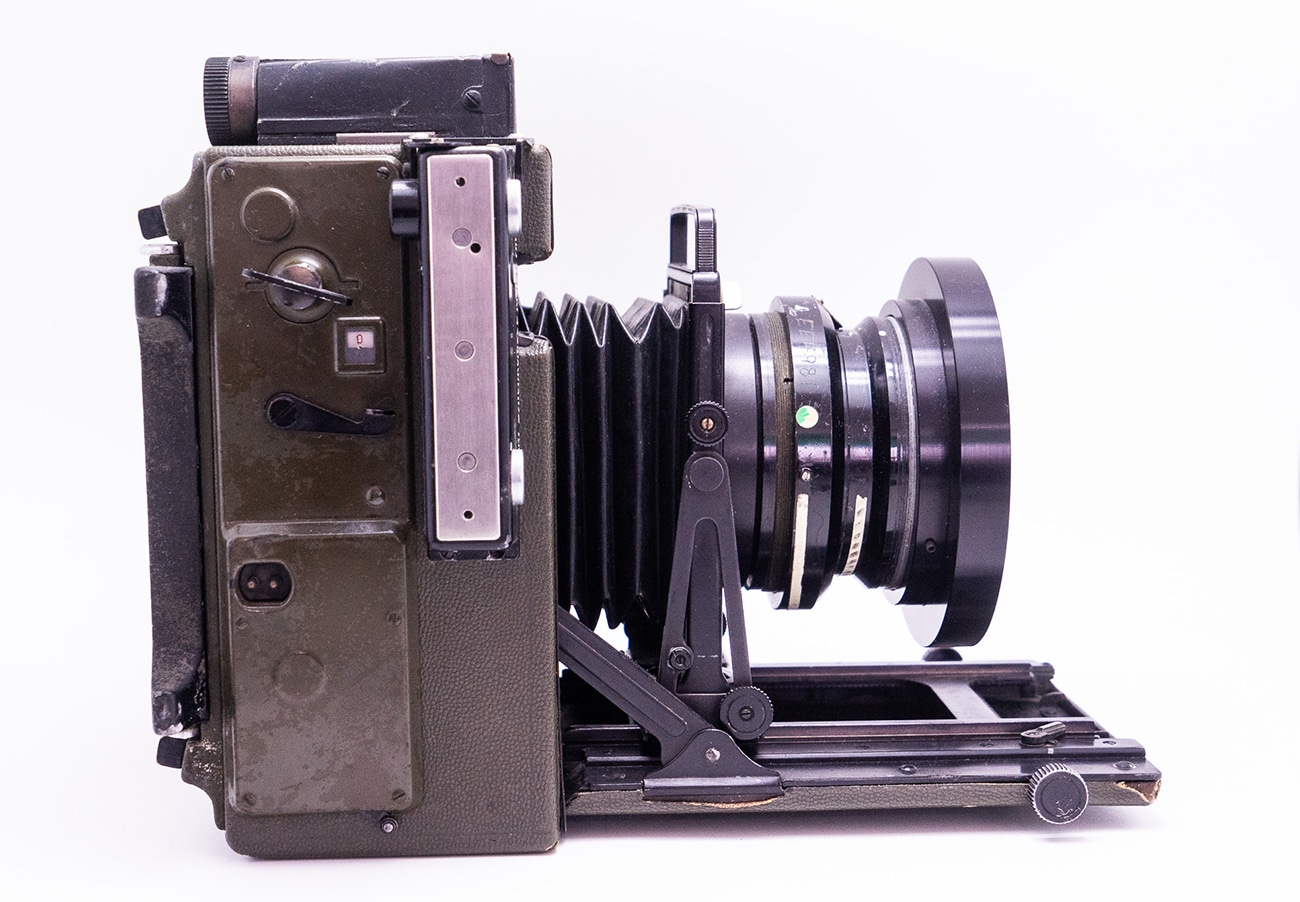 Graflex Speed Graphic 4x5 +Aero Ektar 7" 2.5 JOLO - Image 4