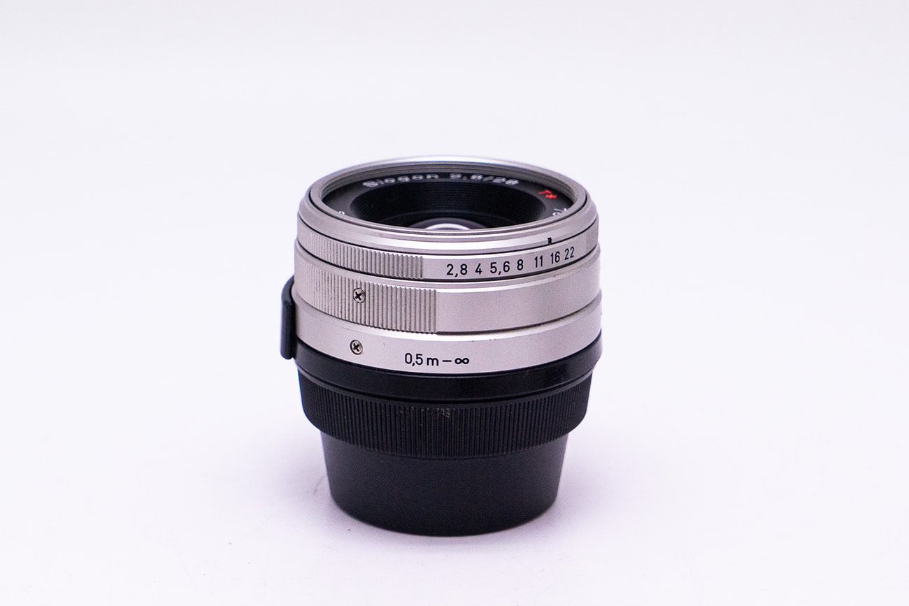 Contax G 28/2.8 Silver - Japan Camera Hunter Contax G 28/2.8 Silver - Japan Camera Hunter