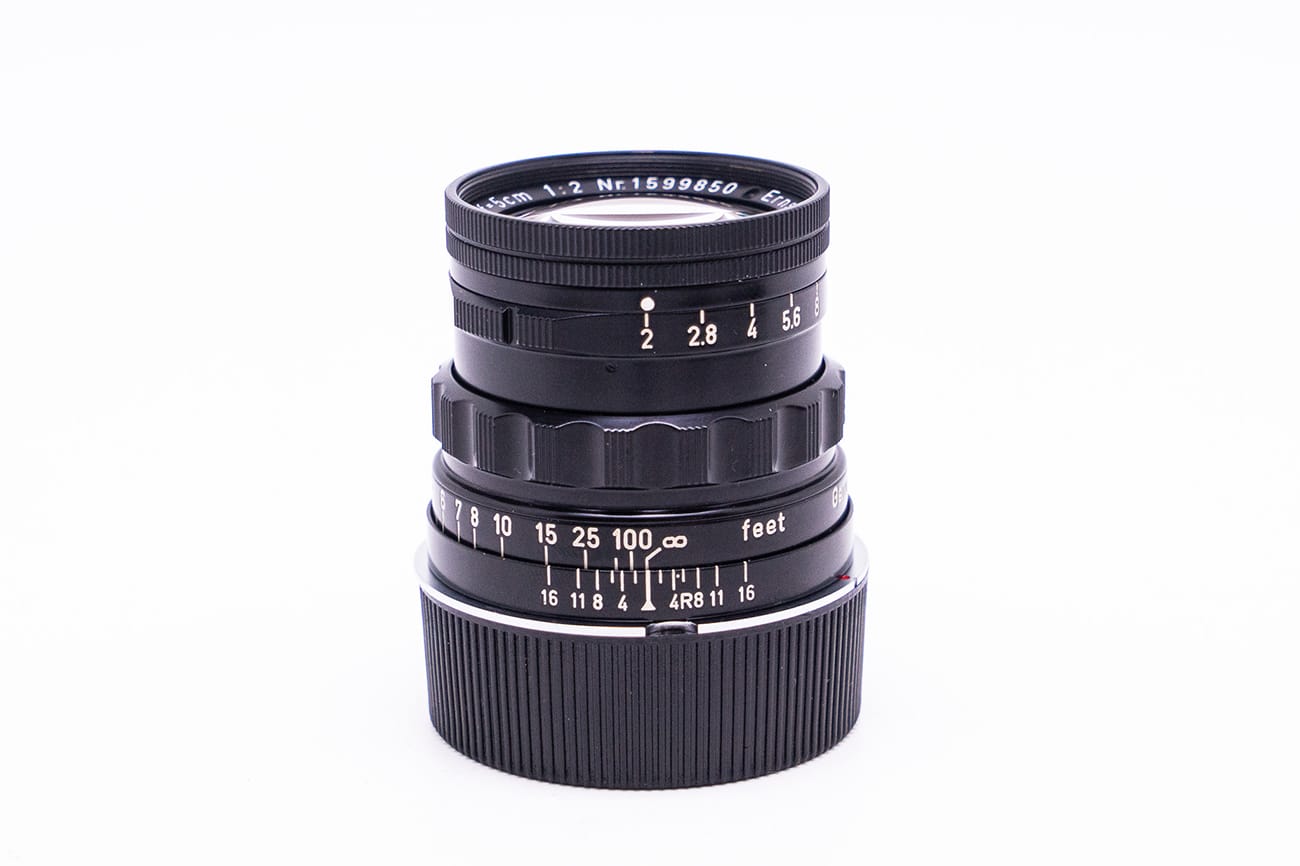 Leica Summicron 50/2 Rigid L39 'reverse knurl' Black - Japan Leica Summicron 50/2 Rigid L39 'reverse knurl' Black - Japan
