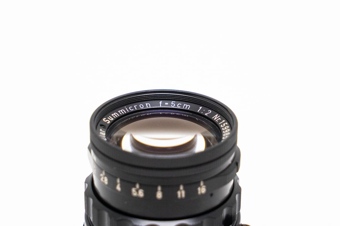 Leica Summicron 50mm f/2 沈胴 トリウム [Lマウント]【OH済み