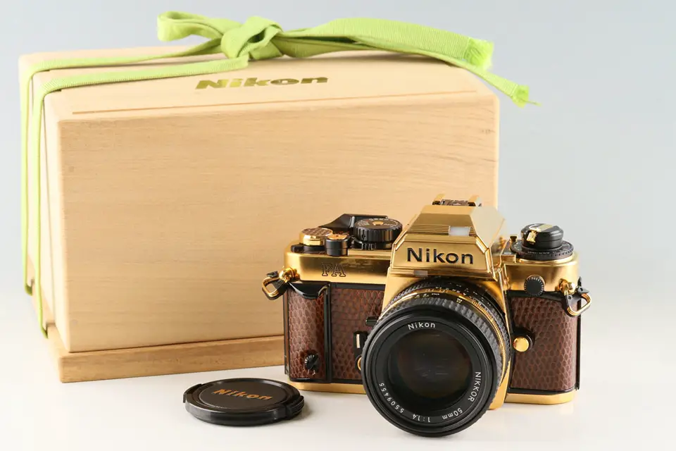 ニコンFAゴールド50ミリF1.4付き新品 Nikon】FA ゴールド + 50mm F1.4 Ai-s ゴールド