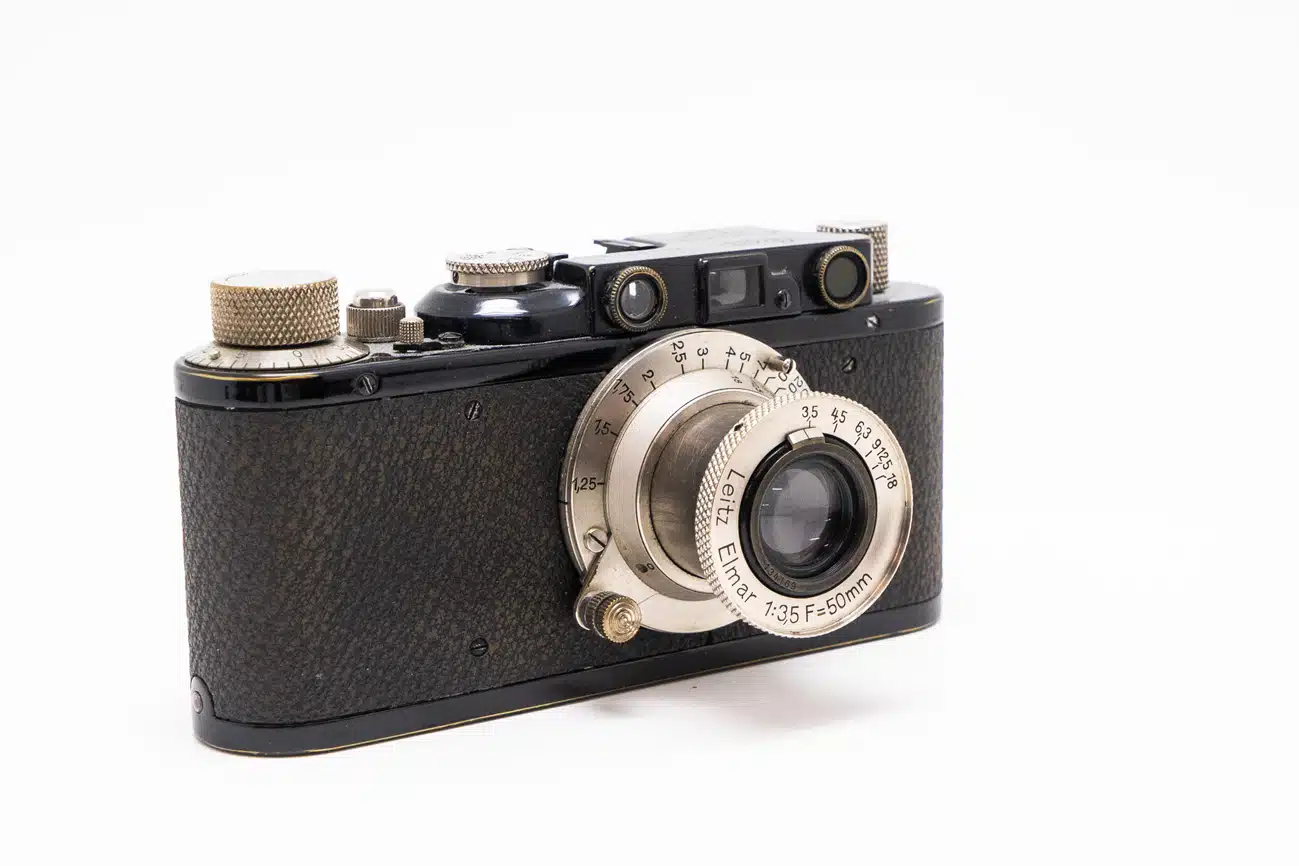 Leica II Black w/5cm Elmar 3.5 Nickel - Japan Camera Hunter