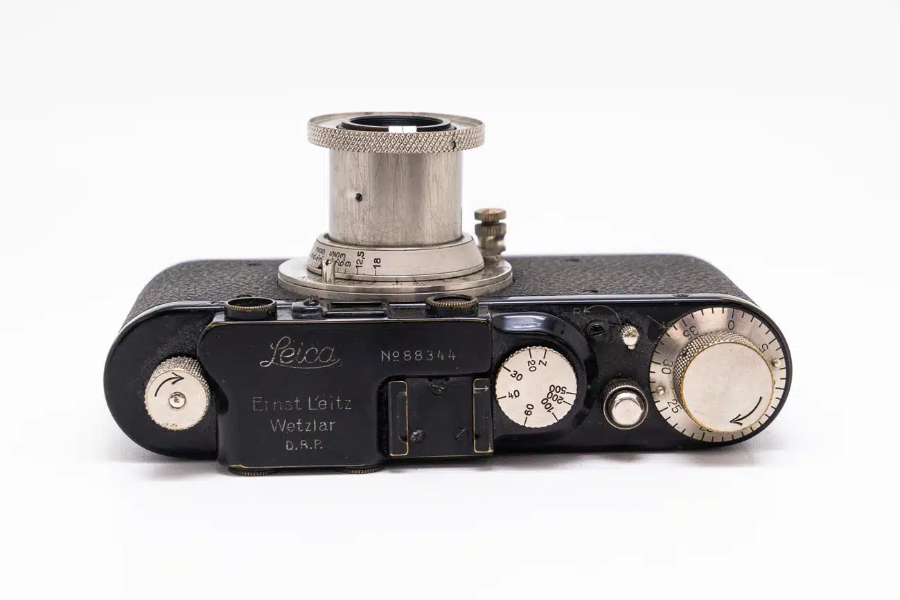 Leica II Black w/5cm Elmar 3.5 Nickel - Japan Camera Hunter