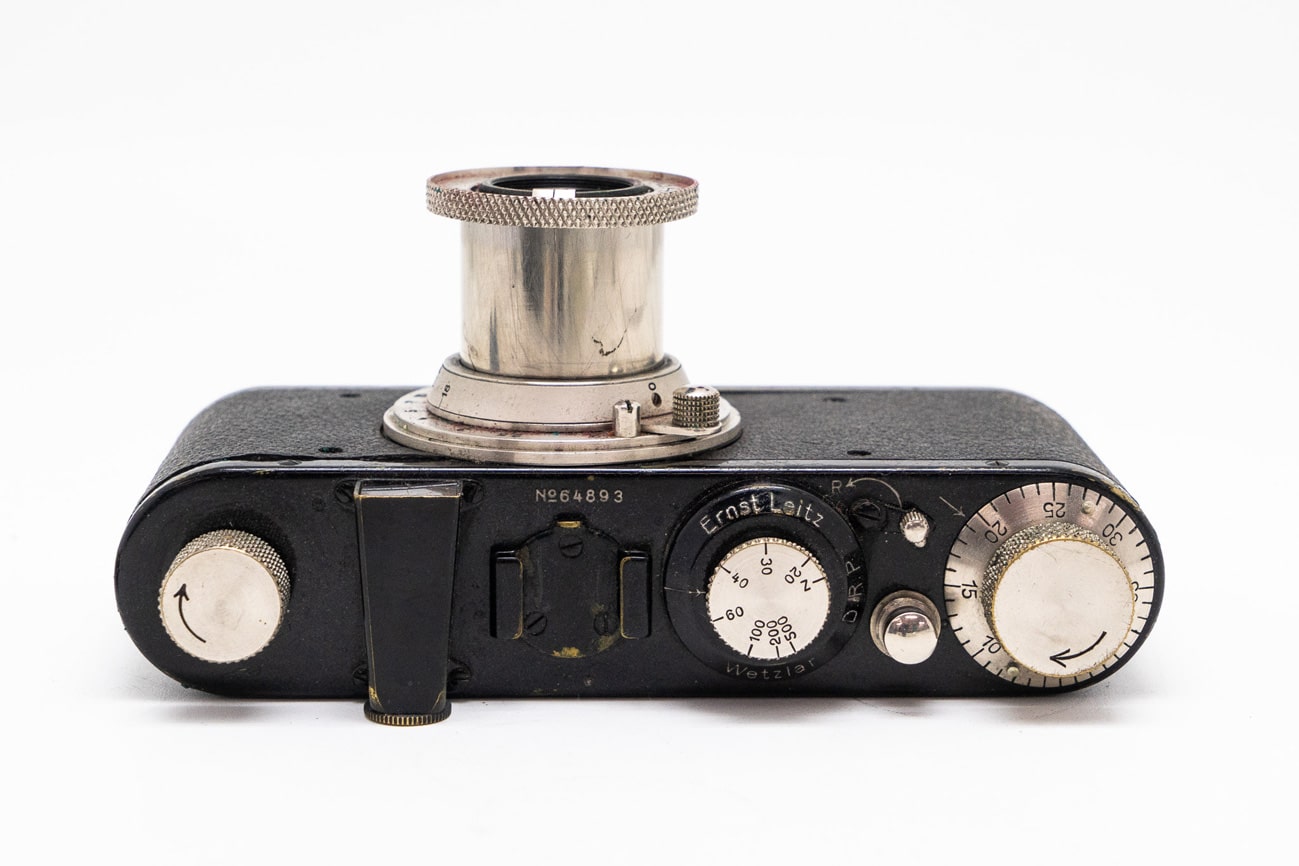 Leica I C Black w/5cm Elmar 3.5 Nickel - Image 4