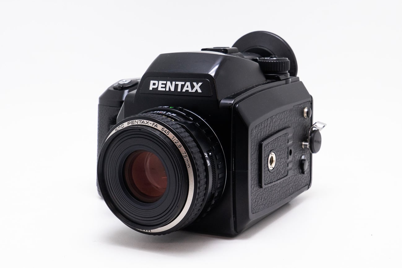 Pentax 645N SMC A 75/2.8 Set - Japan Camera Hunter