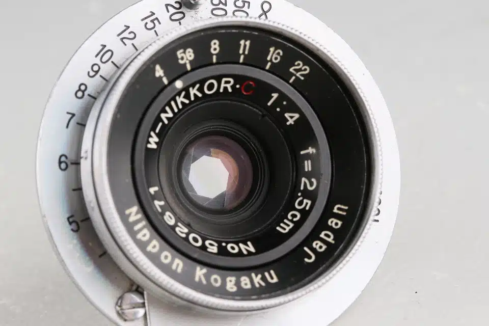 Nikon W-NIKKOR・C 25mm F/4 L39 - Japan Camera Hunter