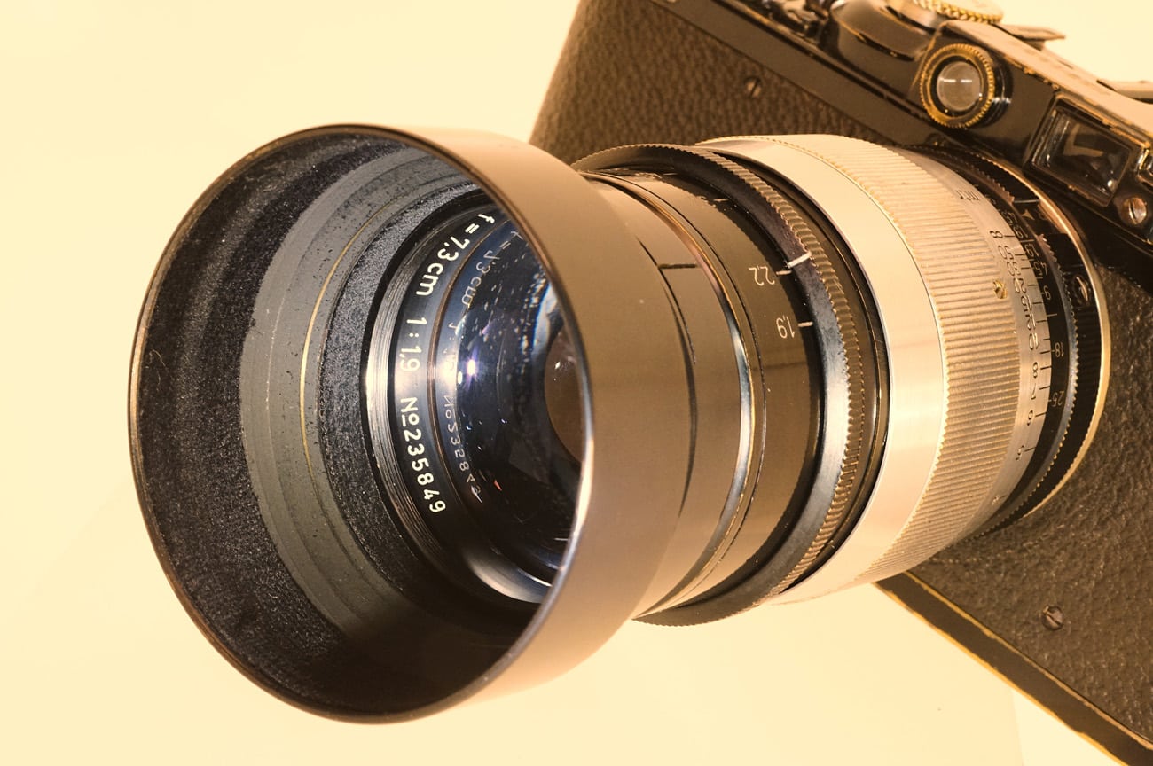 Leica Hektor 73/1.9 L W/hood - Image 3