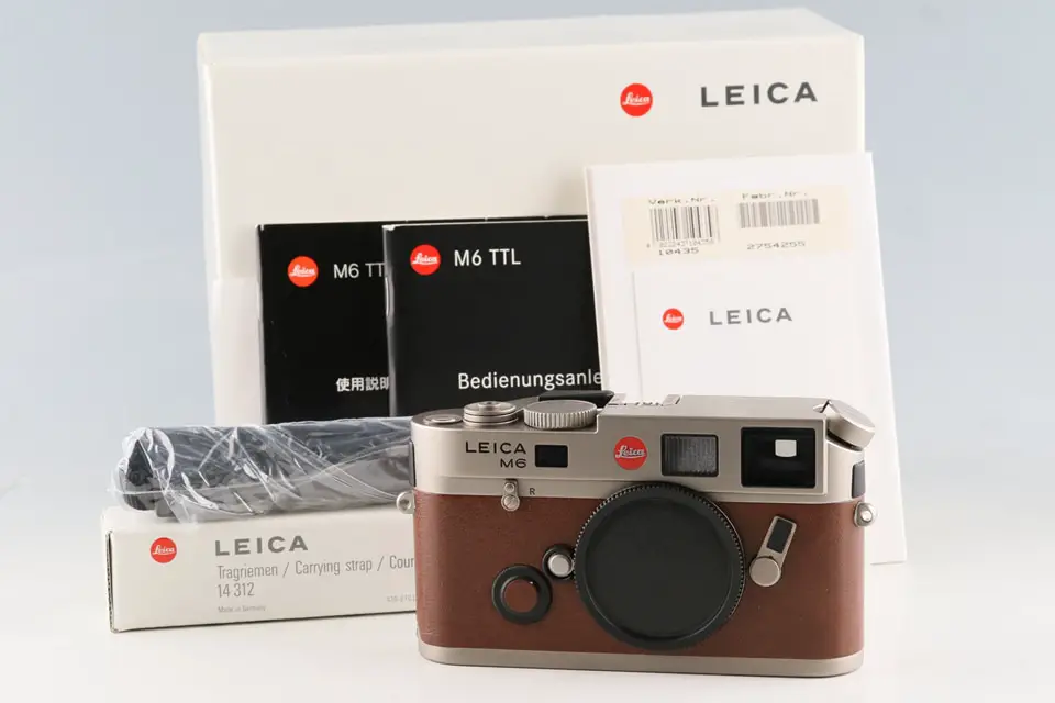 Leica M6 シルバー 0.72 BIG M [Opt TOP MINT] Leica M6 Silver 0.72 Non TTL